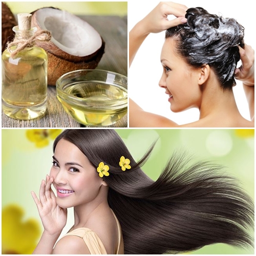 Phương pháp phục hồi tóc hư tổn tự nhiên với dầu dừa
